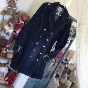 Joy Jou Jean Jacket sz L